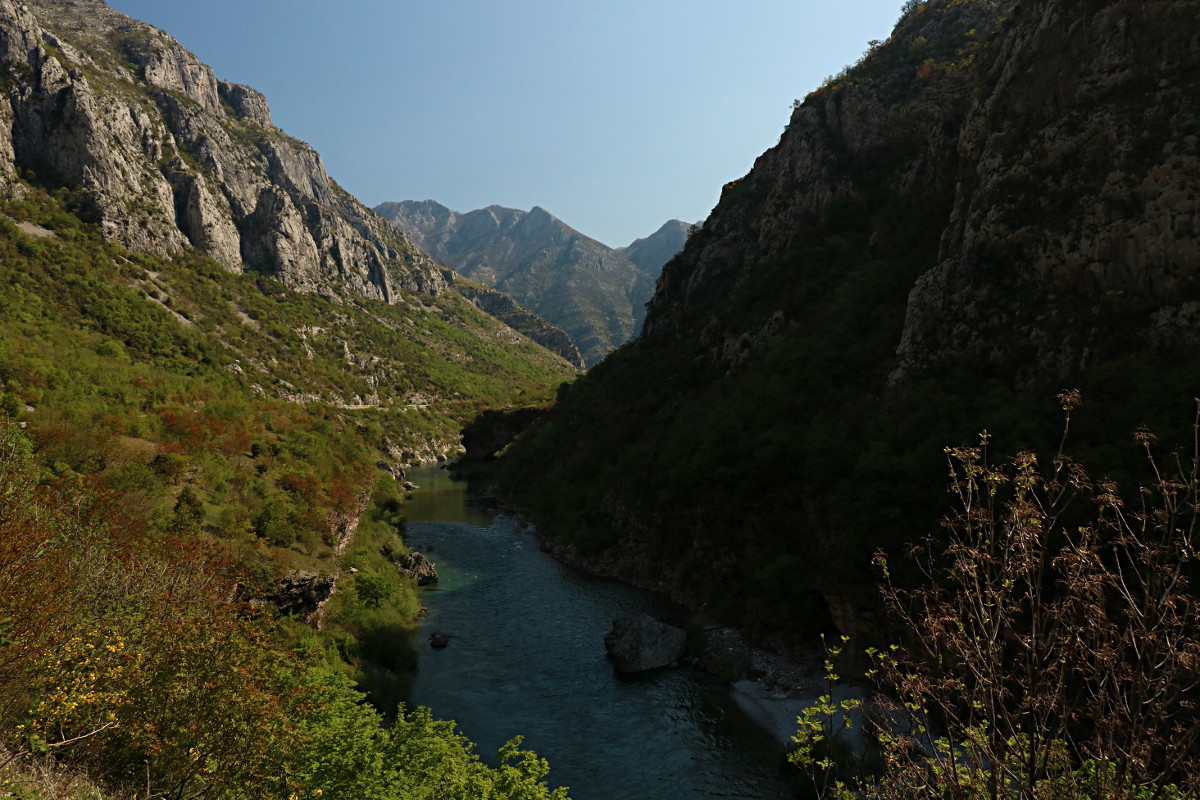Kanion rzeki Moraca